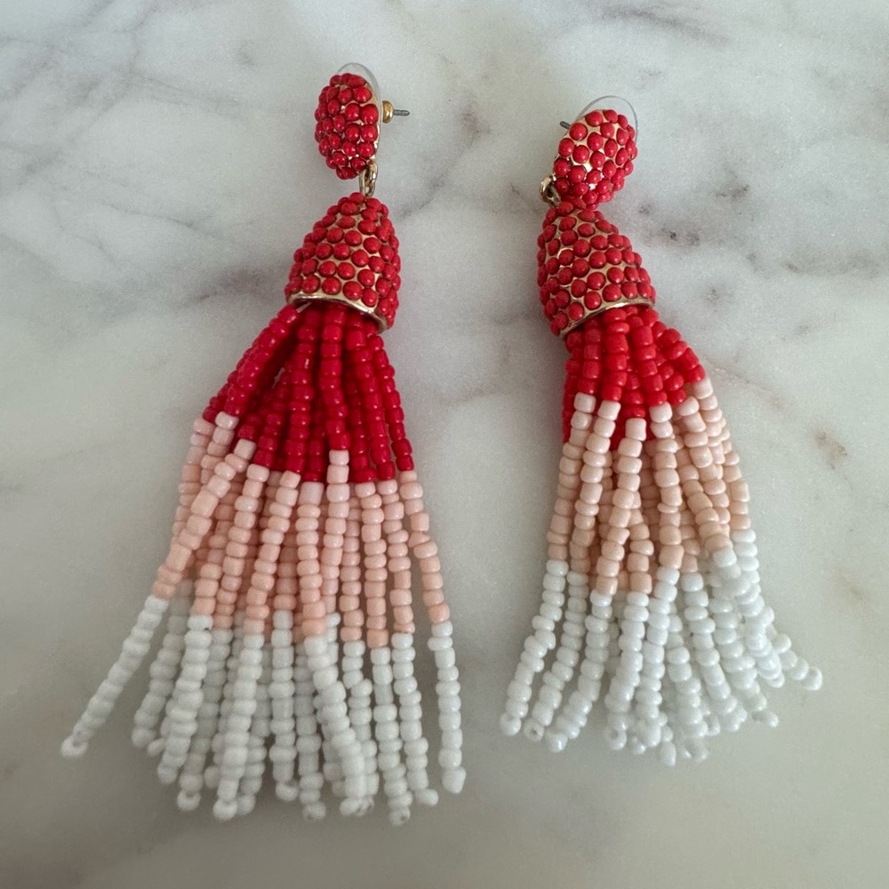 Baublebar Ombre Piñata Tassel Earrings - Picture 6 of 7